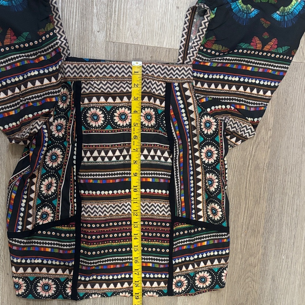 Anthropologie Multicolor Bohemian Blouse